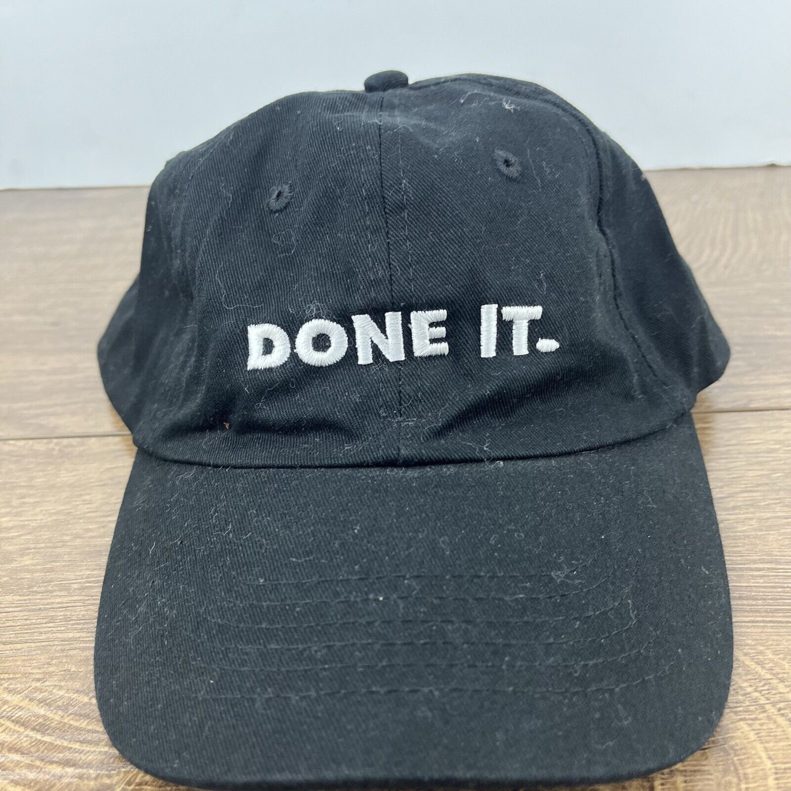 Other Done It Hat Done It Snapback Hat Black Hat Adjustable Black Size ONE SIZE - 6 Thumbnail