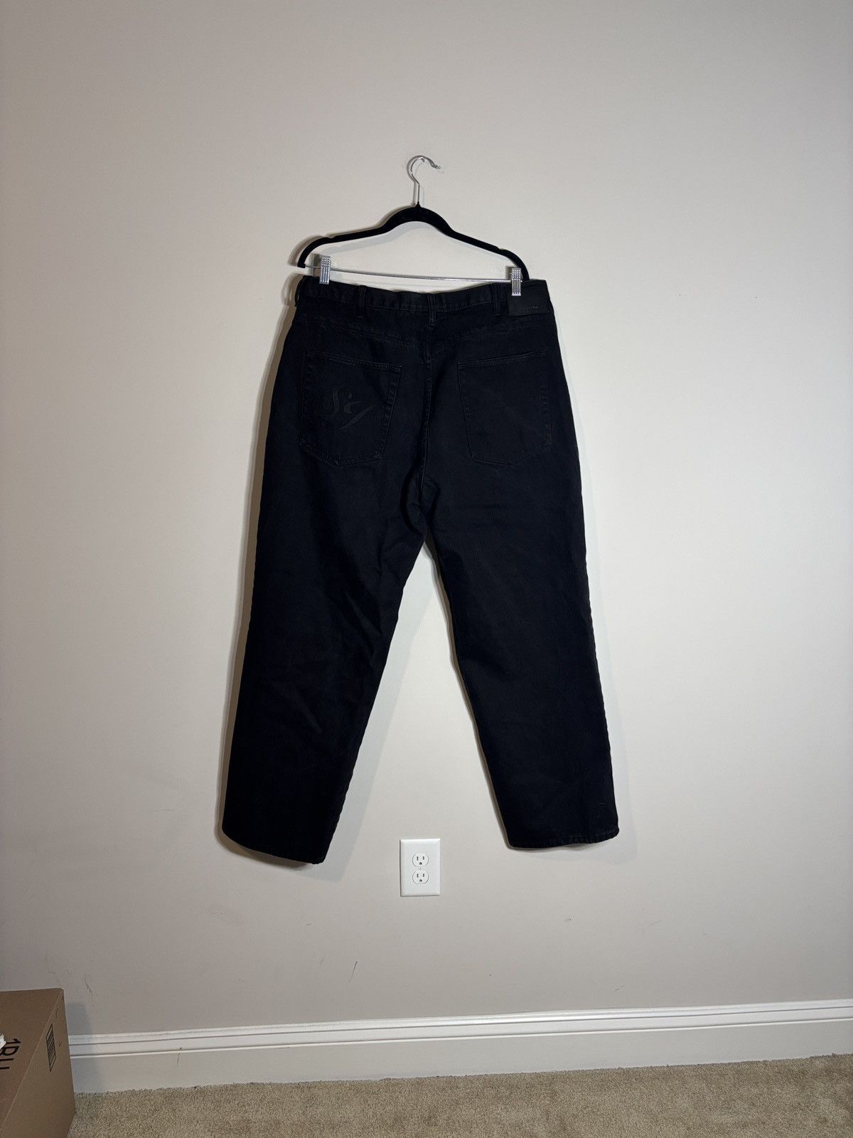 Sean John Vtg Sean John Black Denim Jacket Jeans Set Hip Hop Y2K XXL Size US XXL / EU 58 / 5 - 7 Thumbnail