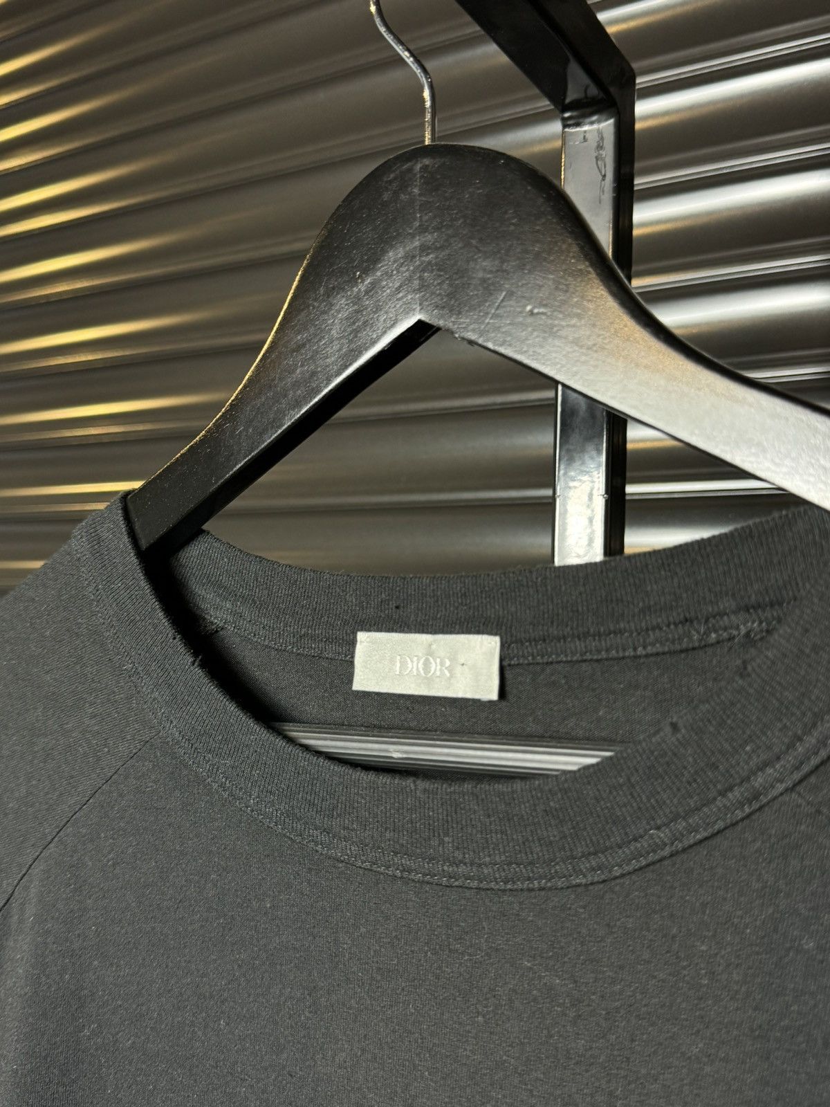 Dior × ERL Dior ERL Studio Embroidered Logo Black Tee - Large Size US L / EU 52-54 / 3 - 4 Thumbnail