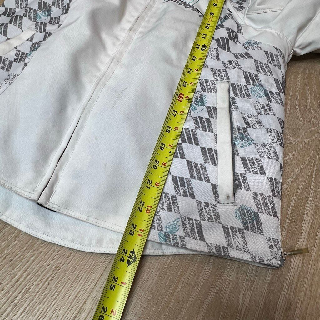 Other SHIFT Motorcross Motorcycle Jacket White & Teal Plastic Armo Size S / US 4 / IT 40 - 5 Thumbnail