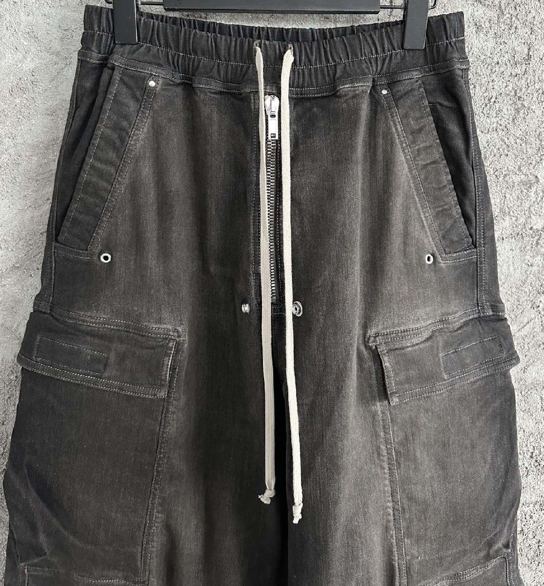 Rick Owens × Rick Owens Drkshdw Rick Owens DRKSHDW Double Cargo Jumbo Belas Pants Size US 33 - 5 Thumbnail