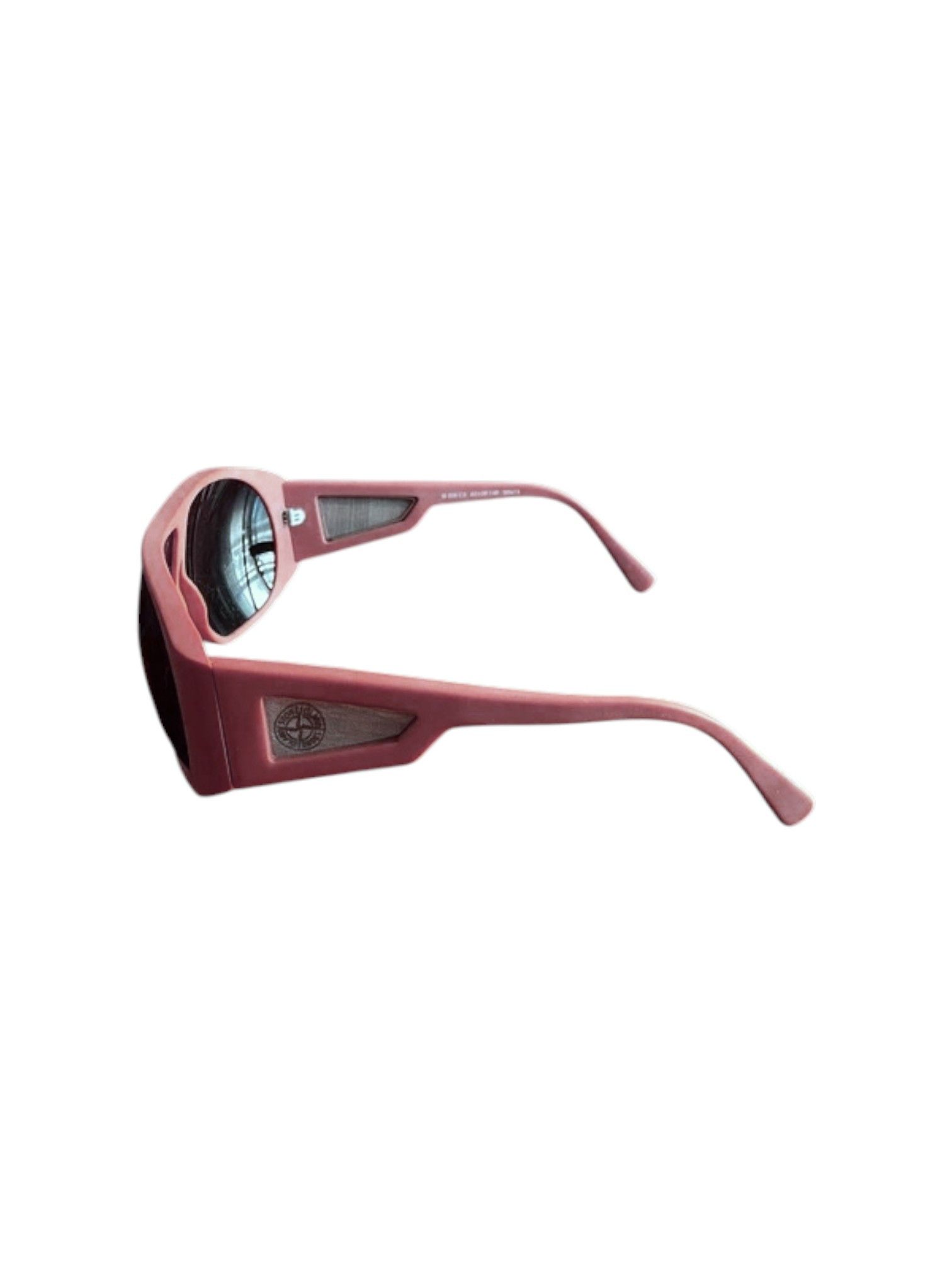 Stone Island Stone Island Pink Tactical Shield Sunglasses, 2010s Size ONE SIZE - 3 Thumbnail