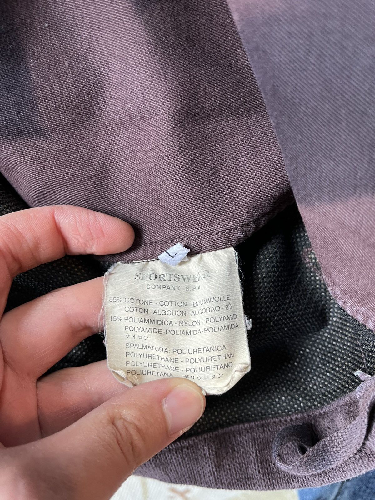 Stone Island Stone Island Paul Harvey jacket era Vintage 00 light canvas Size US L / EU 52-54 / 3 - 7 Thumbnail