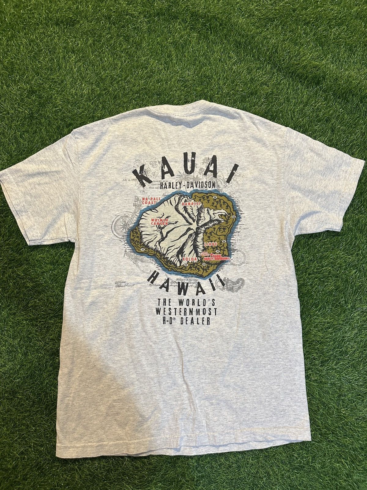 Harley Davidson Harley davidson motorcycles kauai hawaii tee shirt size L Size US L / EU 52-54 / 3 - 2 Thumbnail