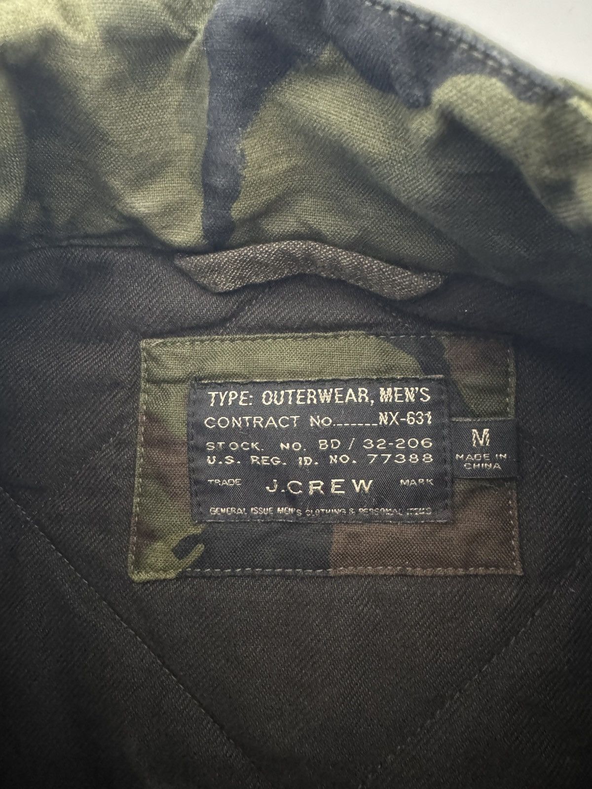 J.Crew J.Crew Vintage Camo Jacket Size US M / EU 48-50 / 2 - 2 Thumbnail