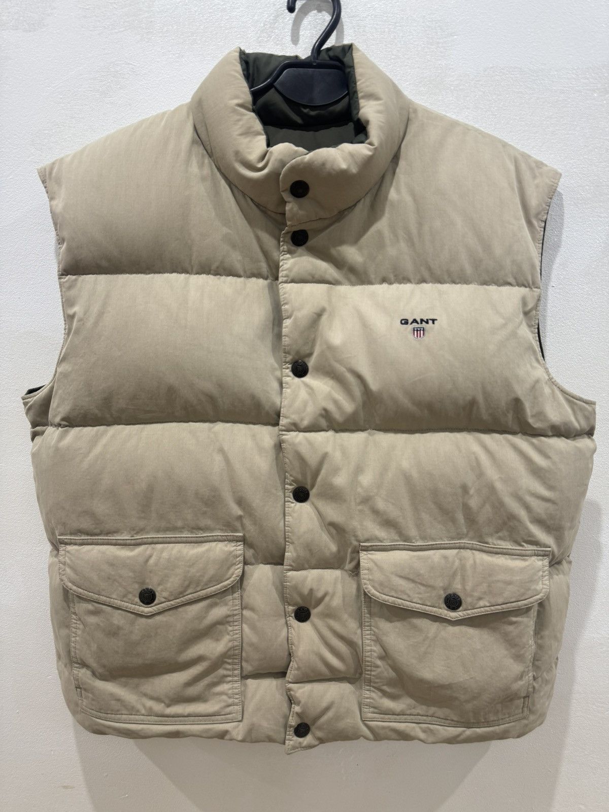 Gant Gant Reversible Down Vest Size US XL / EU 56 / 4 - 1 Thumbnail