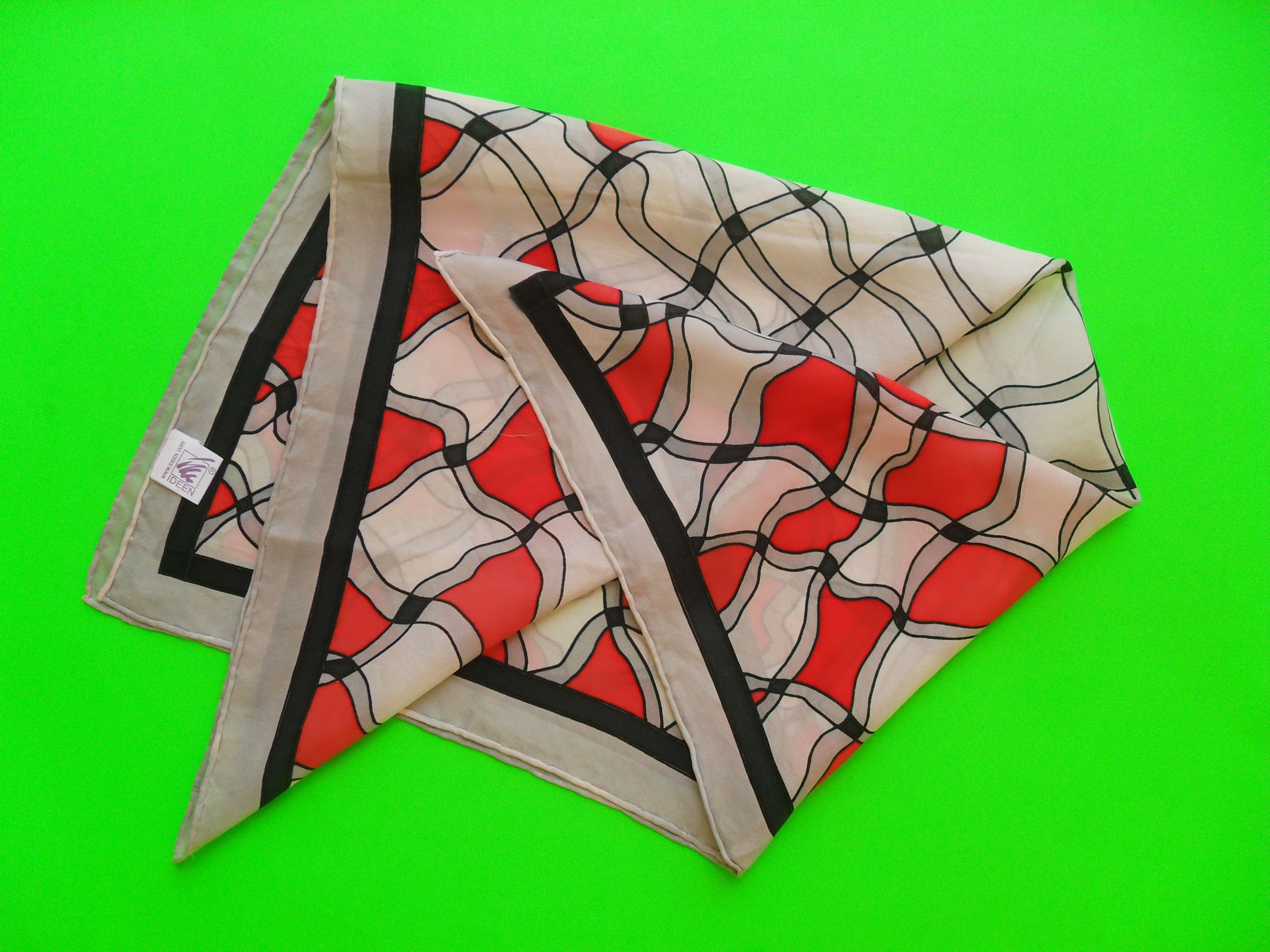 Other Very soft 100% silk travel square scarf. Size ONE SIZE - 4 Thumbnail