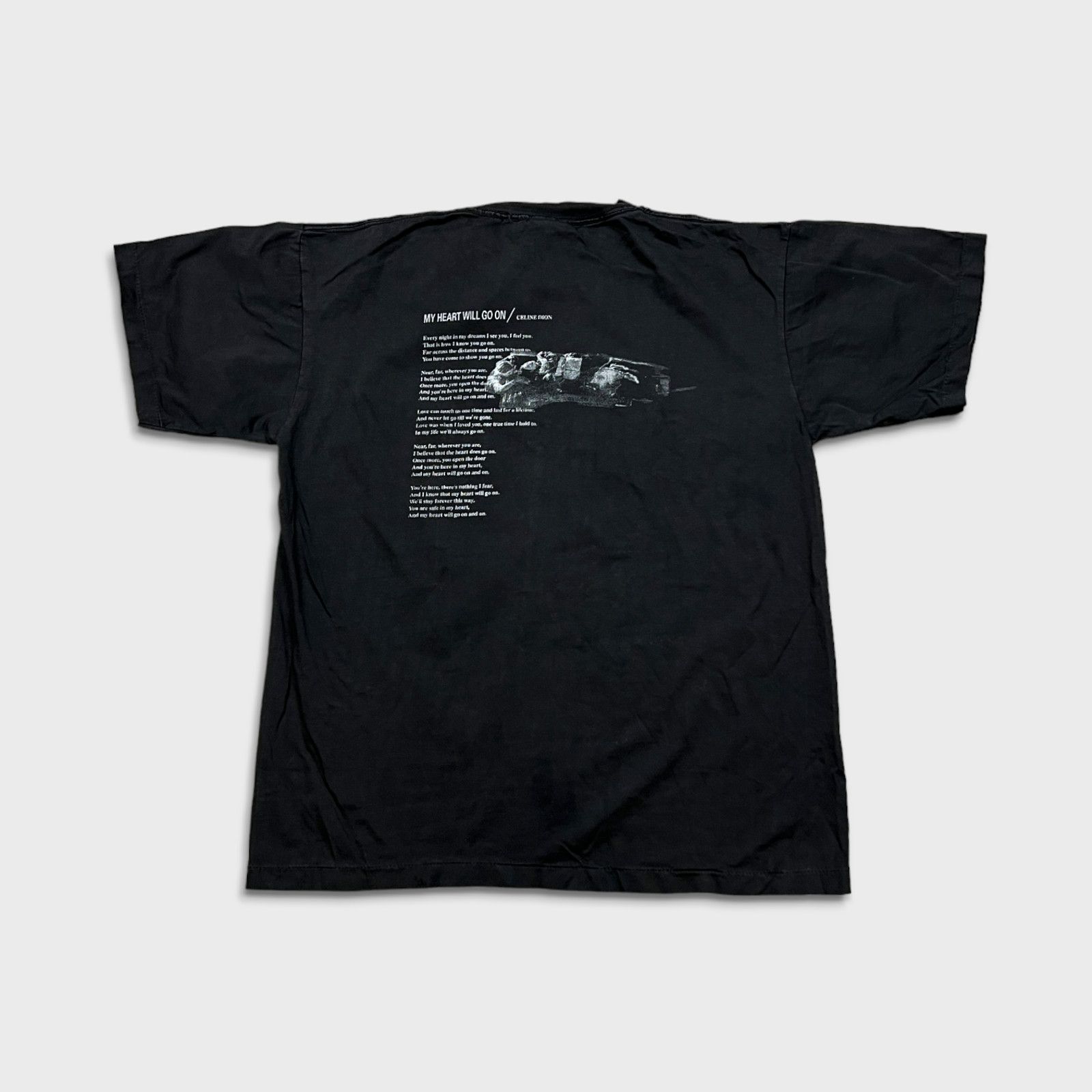 Universal Studios × Vintage 90s Titanic T Shirt Black Single Stitched Movie Promo Tee Size US L / EU 52-54 / 3 - 5 Thumbnail