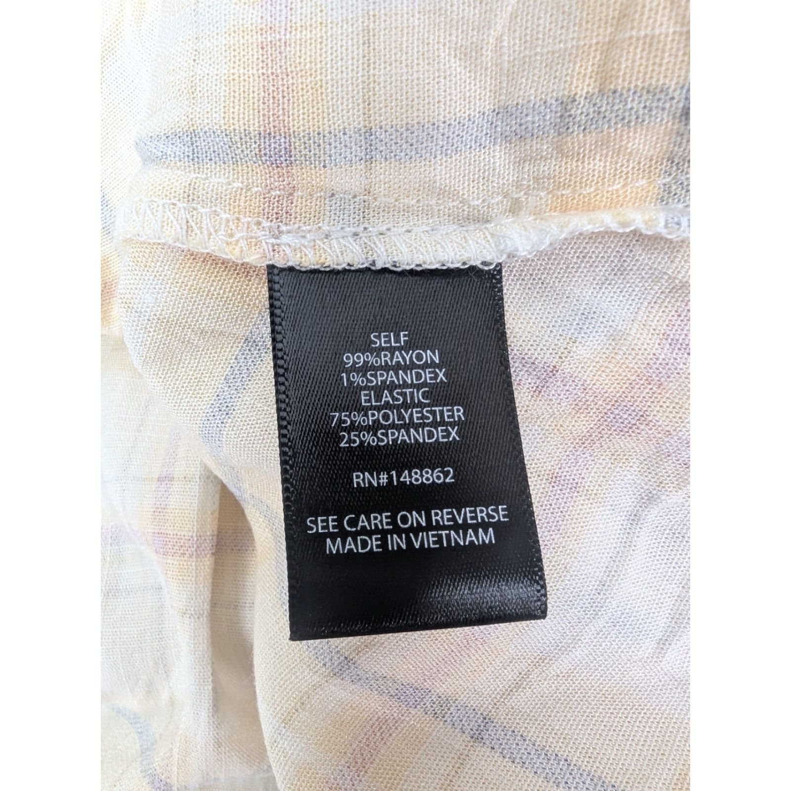 Torrid Torrid Blouse Shirt Plaid 2X Yellow Flutter Sleeve Bodice Smocked Slub Top Women Plus Size Size XXL / US 16-18 / IT 52-54 - 6 Thumbnail