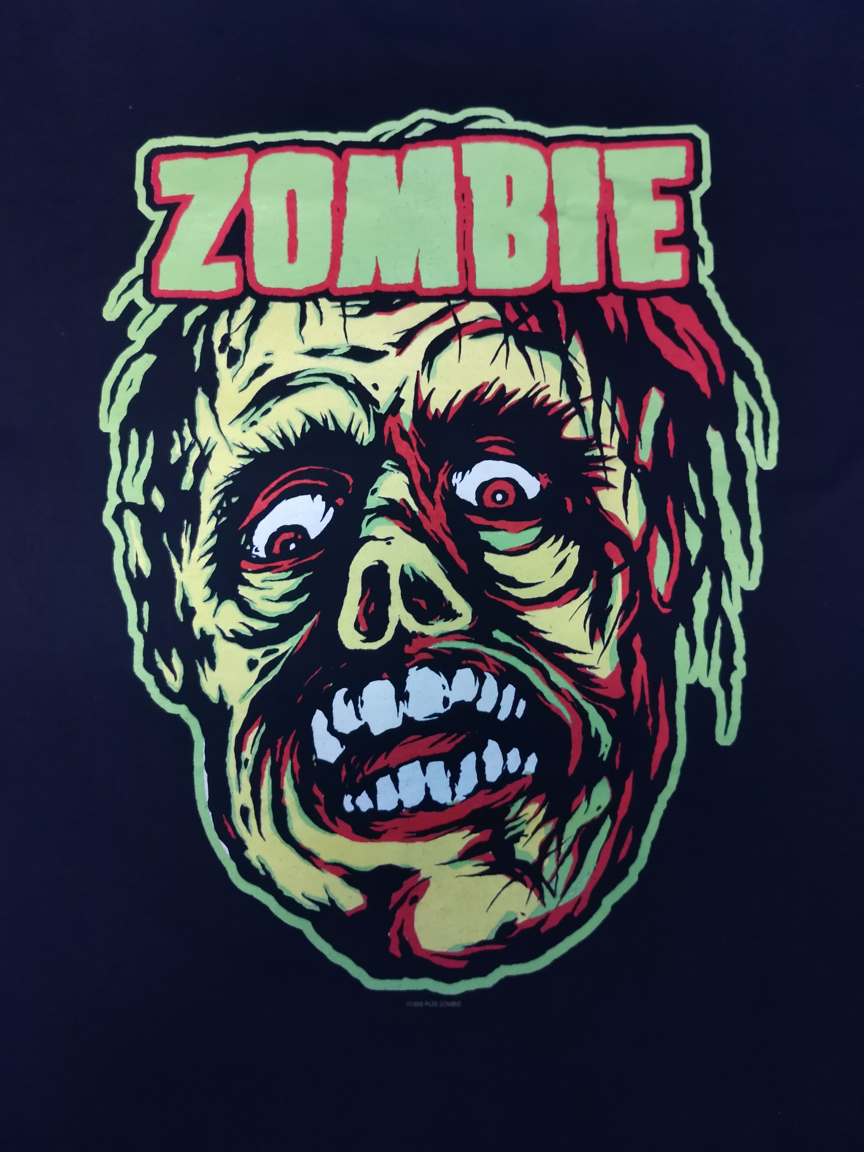 image of Band Tees x Expert Horror Vintage 90's Rob Zombie Bring Out Your Dead Band Tee in Black (Size Large