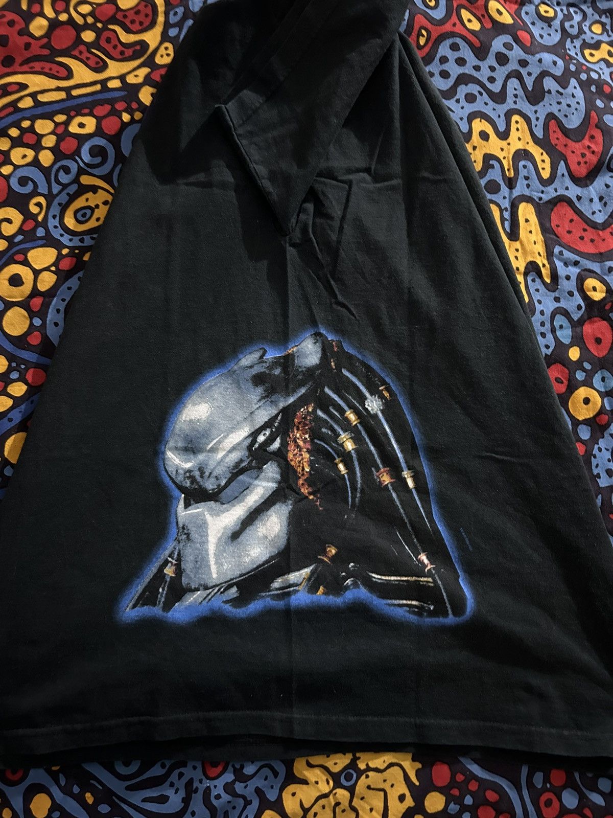 Vintage Alien bs predator promo tee Size US L / EU 52-54 / 3 - 4 Thumbnail