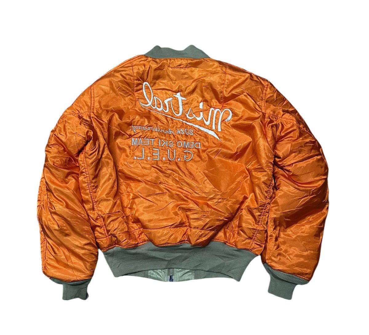 Japanese Brand Mistral type ma-1 reversible bomber jacket Size US M / EU 48-50 / 2 - 4 Thumbnail