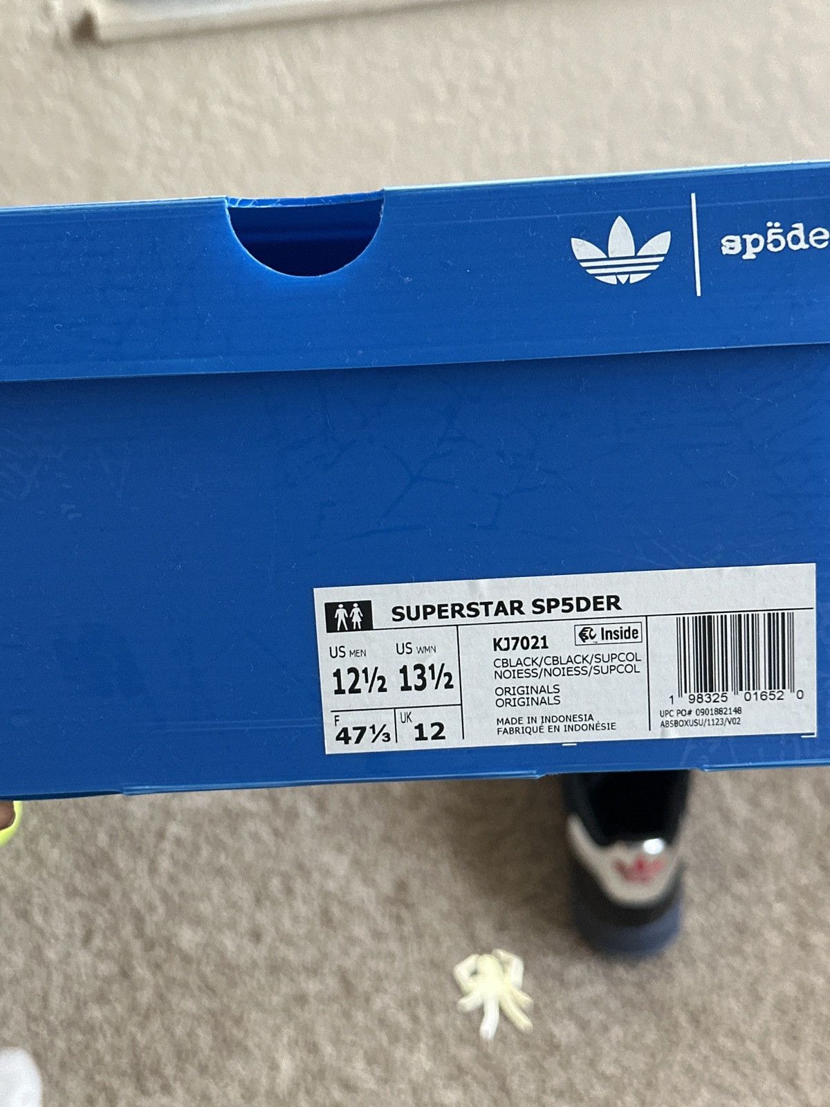 Sp5der Superstar adidas x sp5der (shelltoe) Size US 12.5 / EU 45-46 - 7 Thumbnail