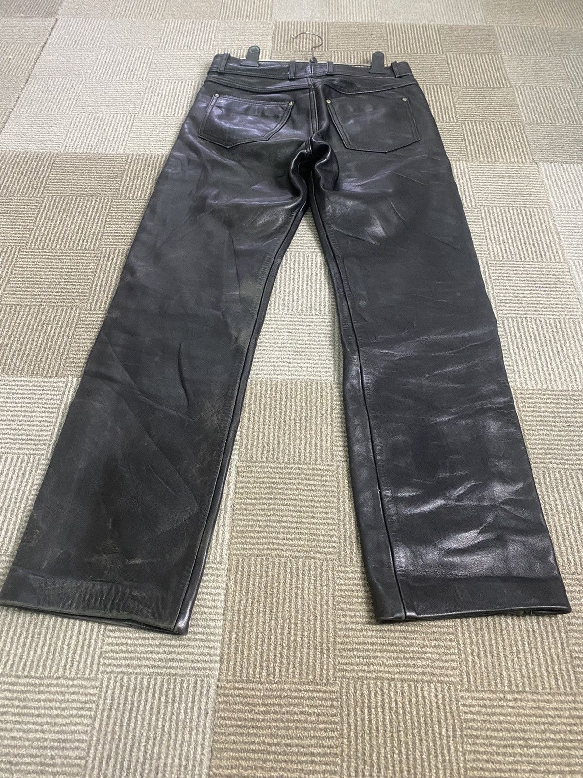 Harley Davidson Harley Davidson Cowhide Leather Pant Size US 29 - 3 Thumbnail