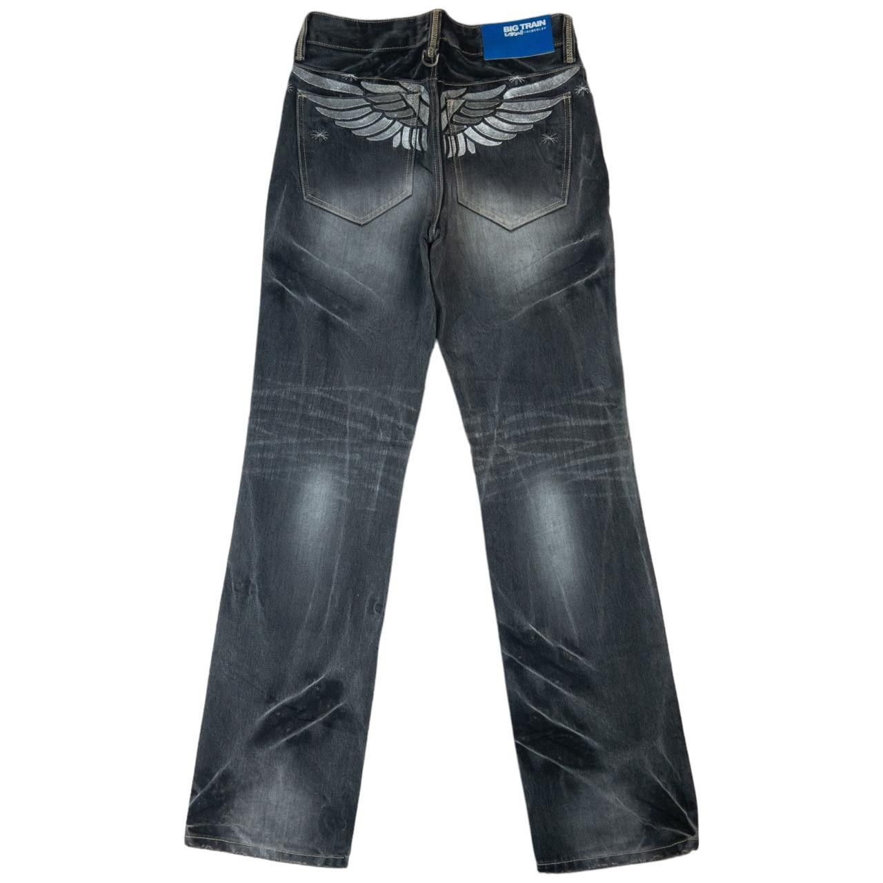 Other Vintage Big Train Japanese Biker Denim Jeans Size W29 Size US 29 - 2 Thumbnail