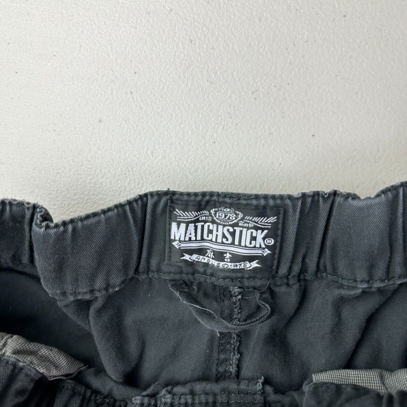 Other Match & Matchstick black Joggers Pants Skateboard 30x31 Y2K Size US 30 / EU 46 - 5 Thumbnail
