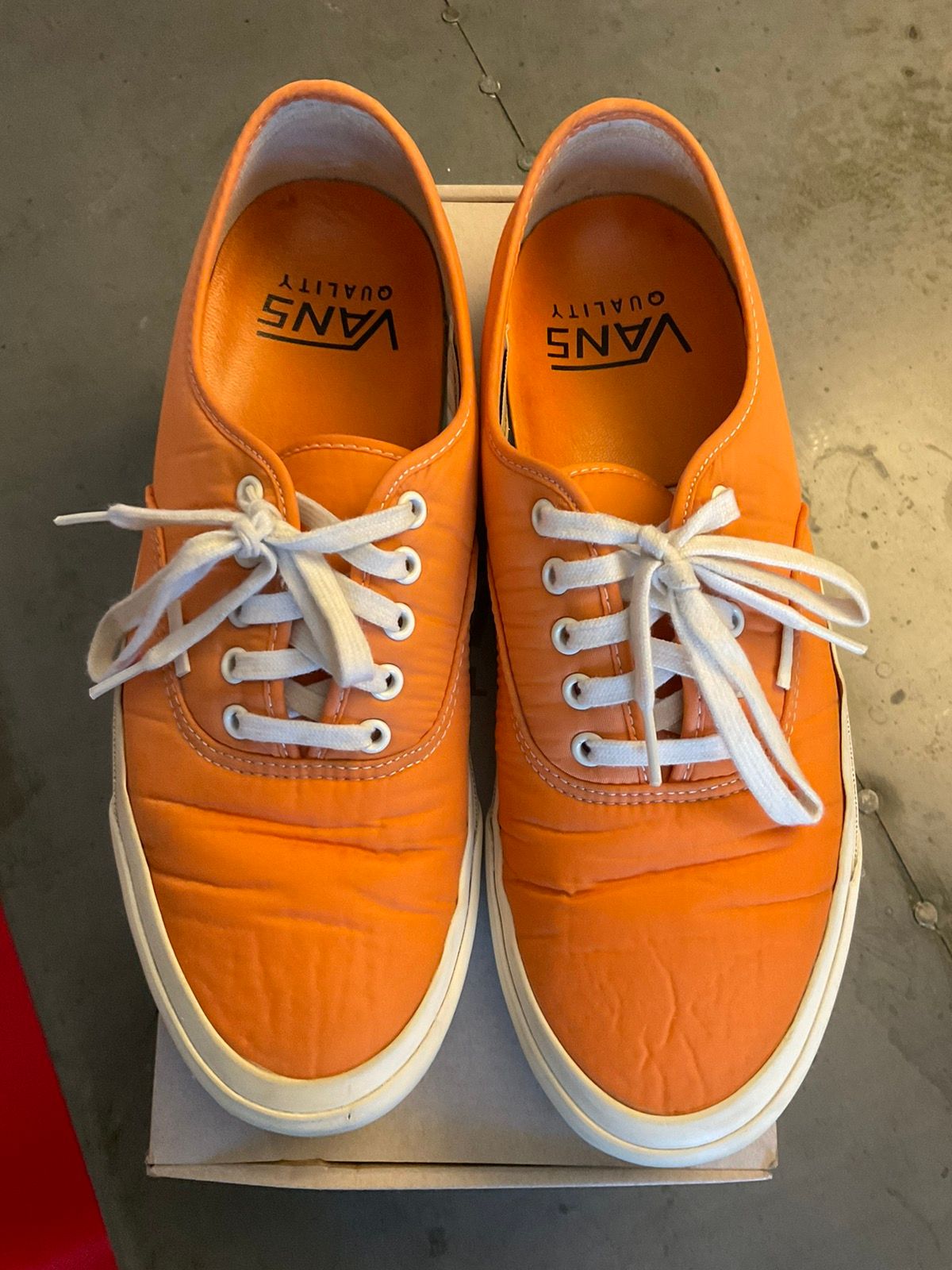 Our Legacy Vans / Our Legacy Authentic Pro LX in OC Orange Nylon Size US 11.5 / EU 44-45 - 1 Preview