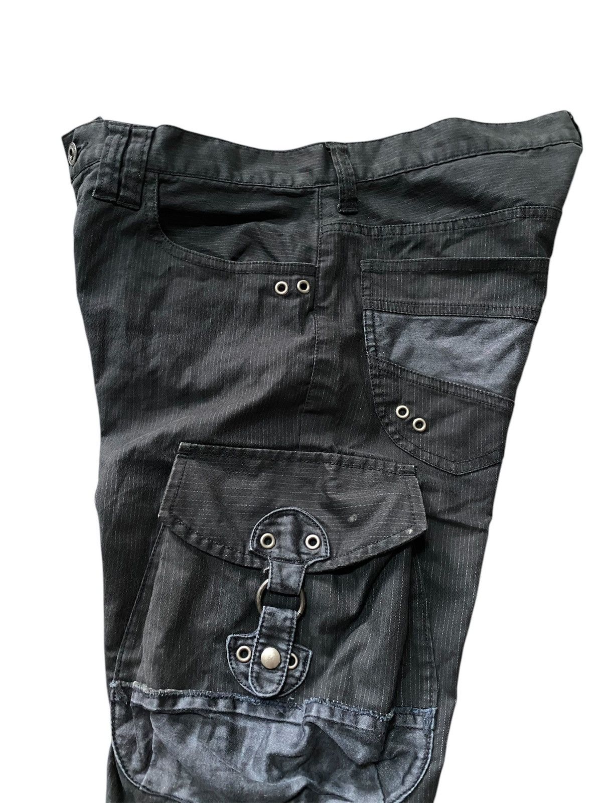 Japanese Brand Flared Cargo 3D Pocket Difference By Rupert Edge Japan Flare Size US 33 - 11 Thumbnail