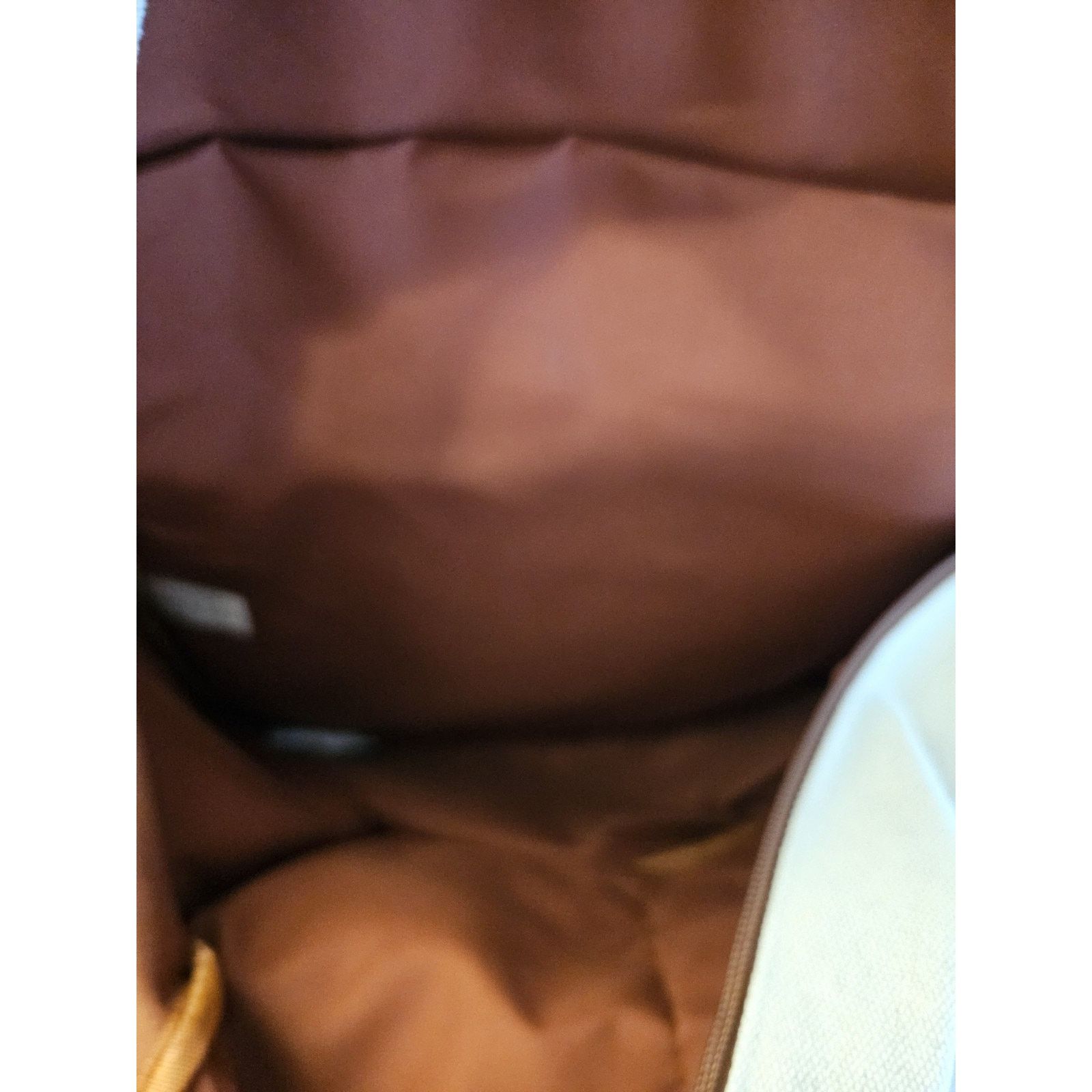 Other New Loulu Large Canvas Tan/Beige Backpack-Vegan Leather wBag Size ONE SIZE - 10 Thumbnail