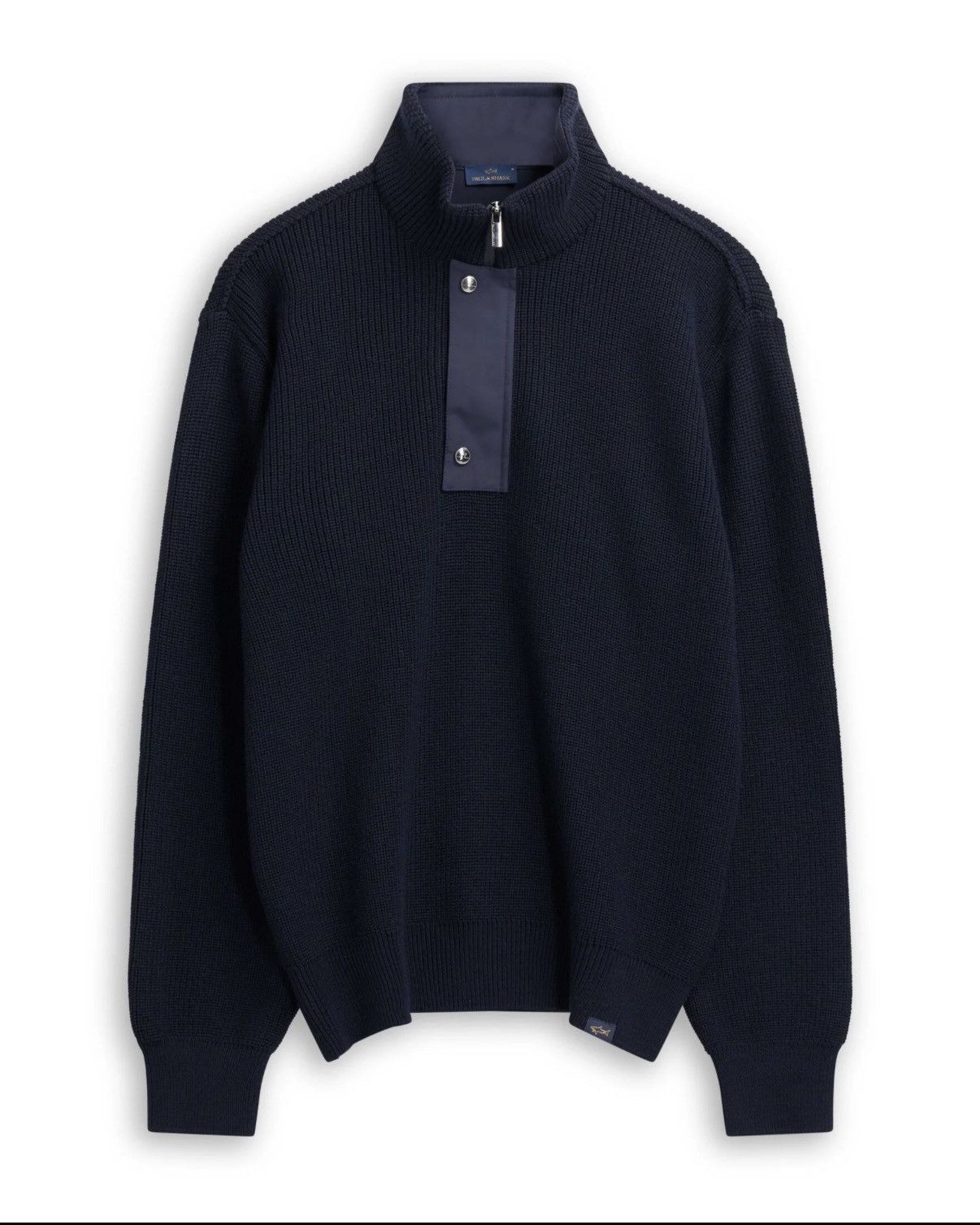 Paul & Shark Knitted Zipped Sweater Size US M / EU 48-50 / 2 - 1 Thumbnail