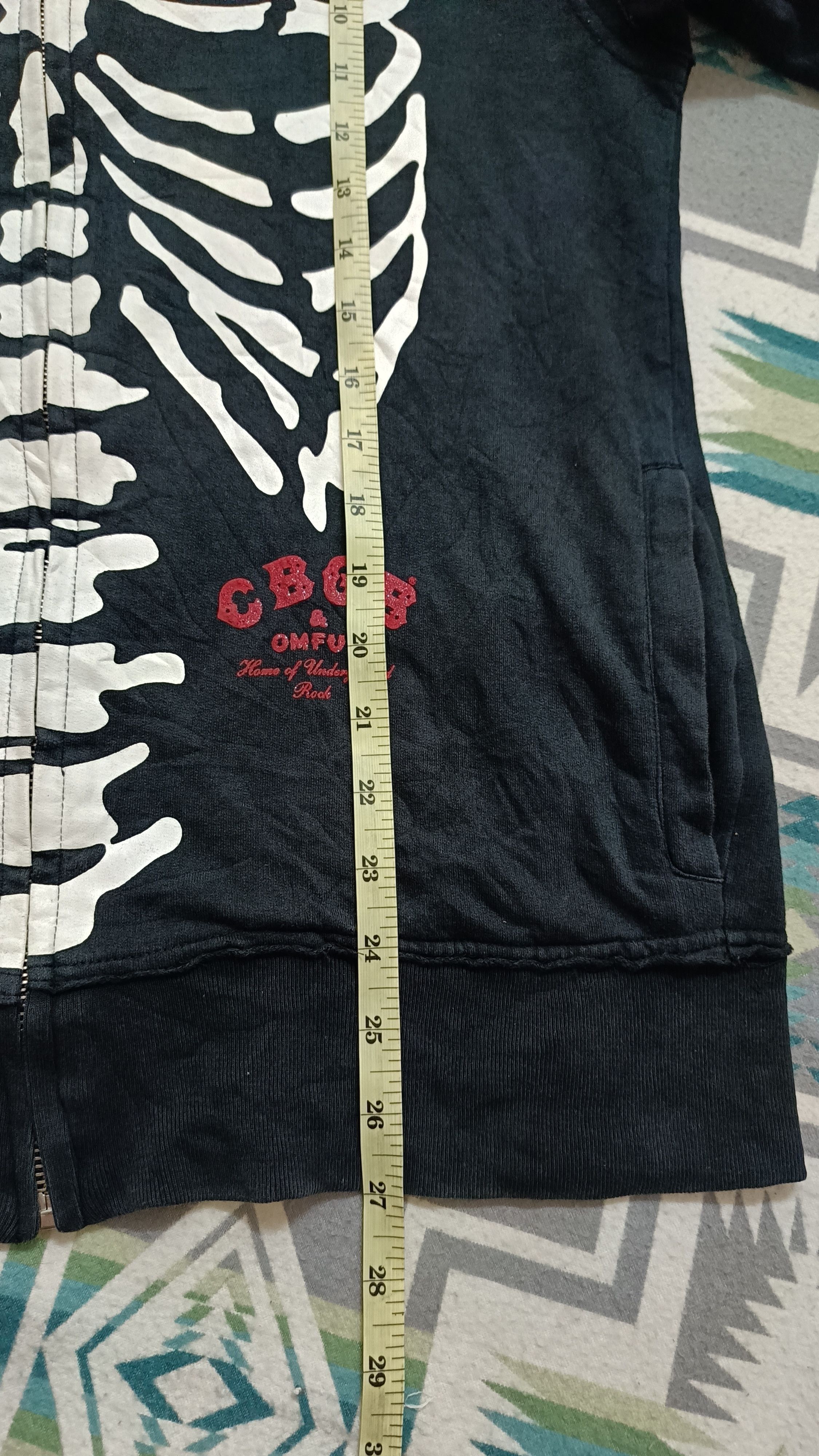 Affliction 🔥🔥 Rare Vintage Hoodie Skeletons CBGB Size US M / EU 48-50 / 2 - 11 Thumbnail