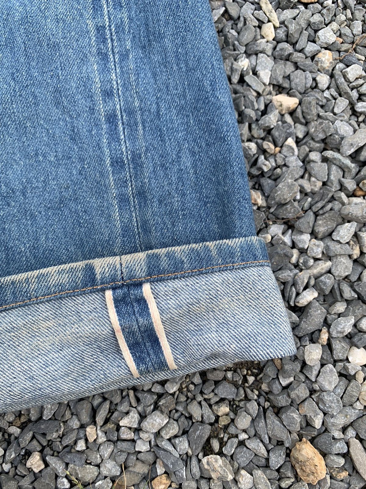 Japanese Brand VINTAGE URBAN RESEARCH SELVEDGE RUSTY JAPANESE DISTRESSED Size US 31 - 10 Thumbnail