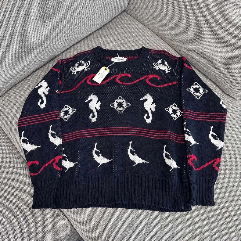 Thom Browne Thom Browne Hippopotamus pattern sweater Size US XL / EU 56 / 4 - 1 Thumbnail