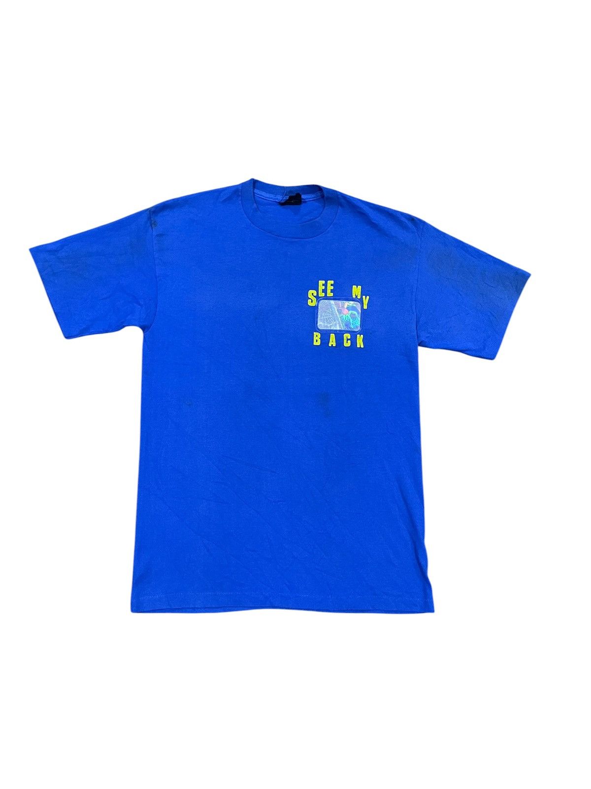 Vintage Very Rare 1988 Lazer Vision by Diversified Graphics Tee Size US S / EU 44-46 / 1 - 2 Thumbnail