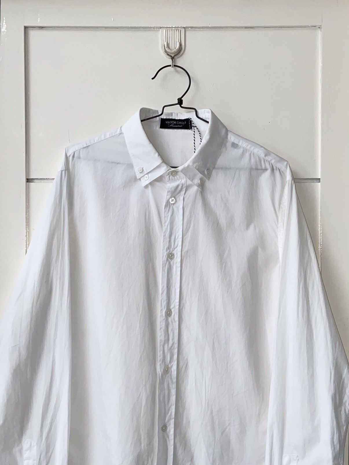 Viktor & Rolf VIKTOR & ROLF White Shirt Size US L / EU 52-54 / 3 - 12 Thumbnail