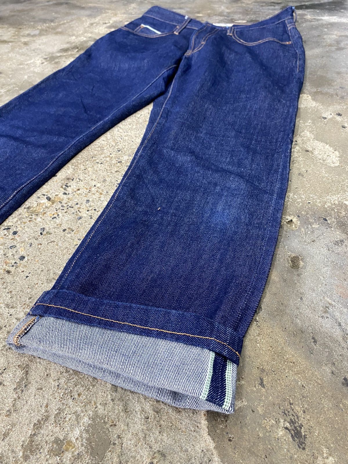 Japanese Brand × Vintage Taylor stitch selvedge blue jeans wash japanese brand Size US 29 - 8 Thumbnail
