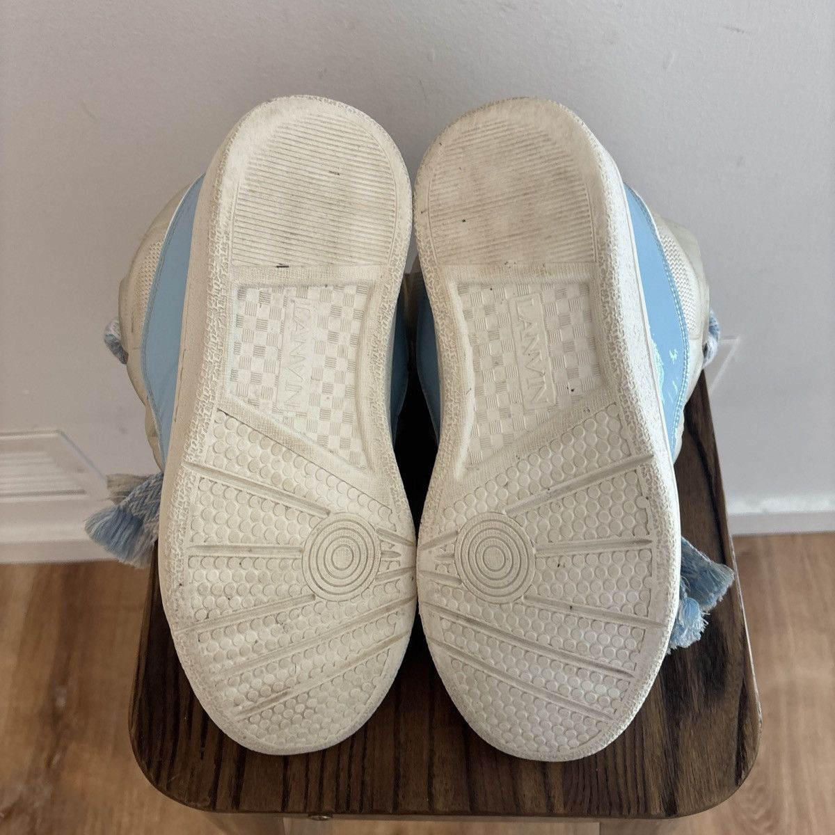 Lanvin Lanvin Curb White Blue size 44 Size US 11 / EU 44 - 6 Thumbnail
