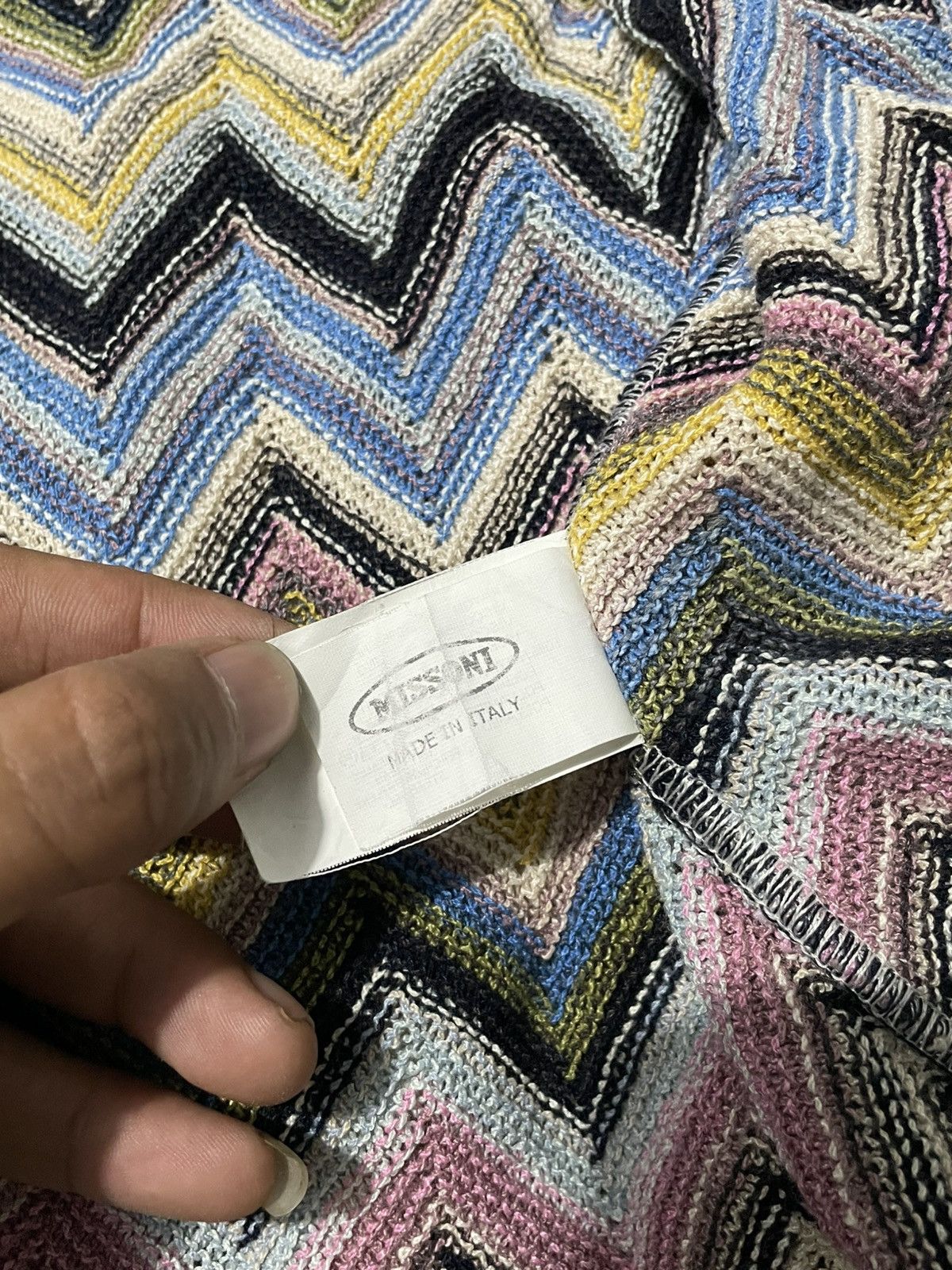 Missoni Sold ❌❌ Zig zag knitted Cardigan missnoni multicolors Size XL / US 12-14 / IT 48-50 - 6 Thumbnail