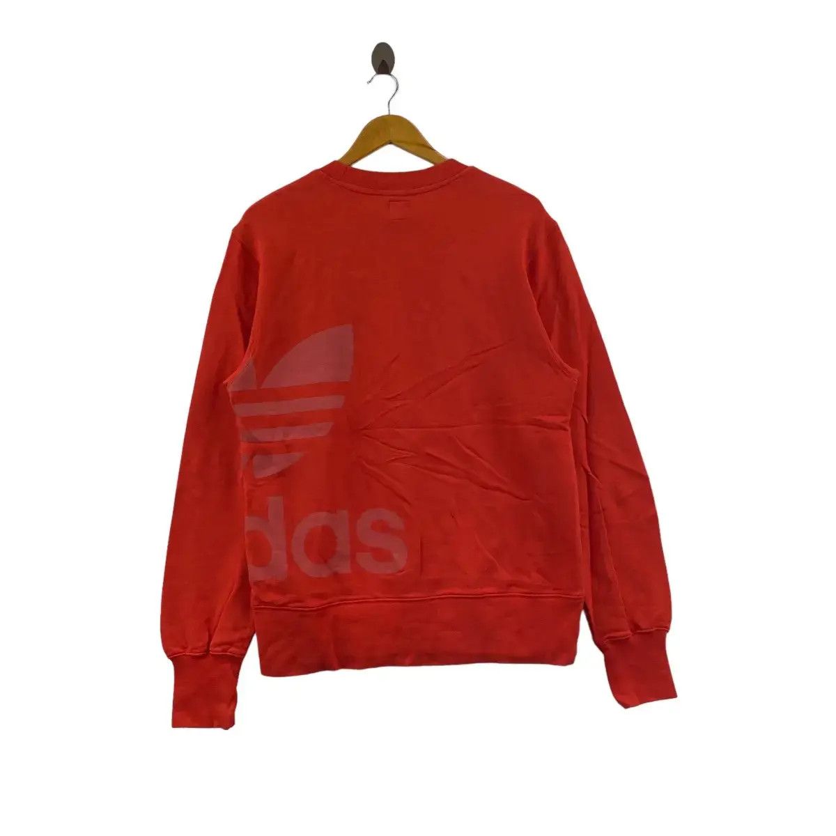 Adidas ADIDAS ORIGINALS TREFOIL Double Sided Orange Sweatshirt Size L / US 10 / IT 46 - 3 Thumbnail