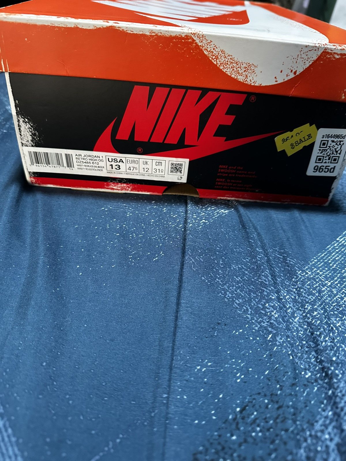 Jordan Brand AIR JORDAN 1 LOST & FOUND Size US 13 / EU 46 - 13 Thumbnail