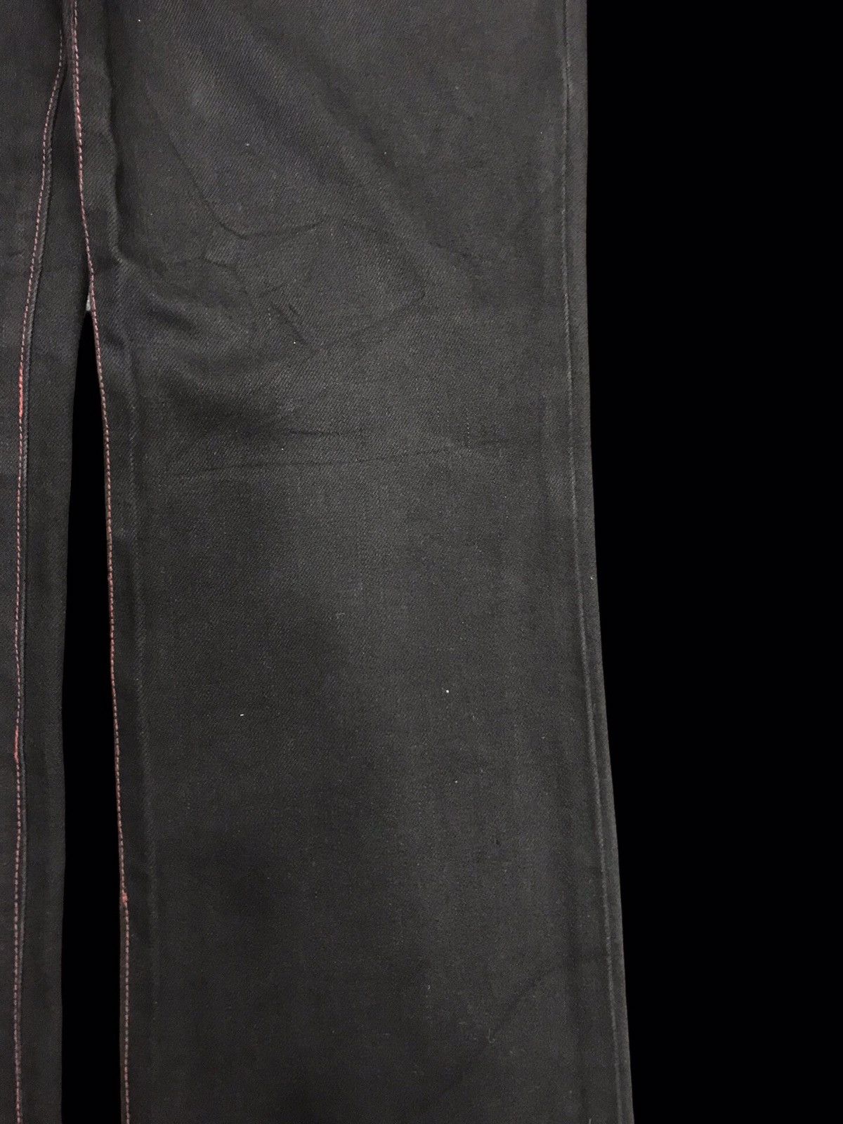 Japanese Brand 💥RAW DENIM FLARE💥Archival L7 Tokyo Style Sturdy Denim F134 Size US 33 - 5 Thumbnail