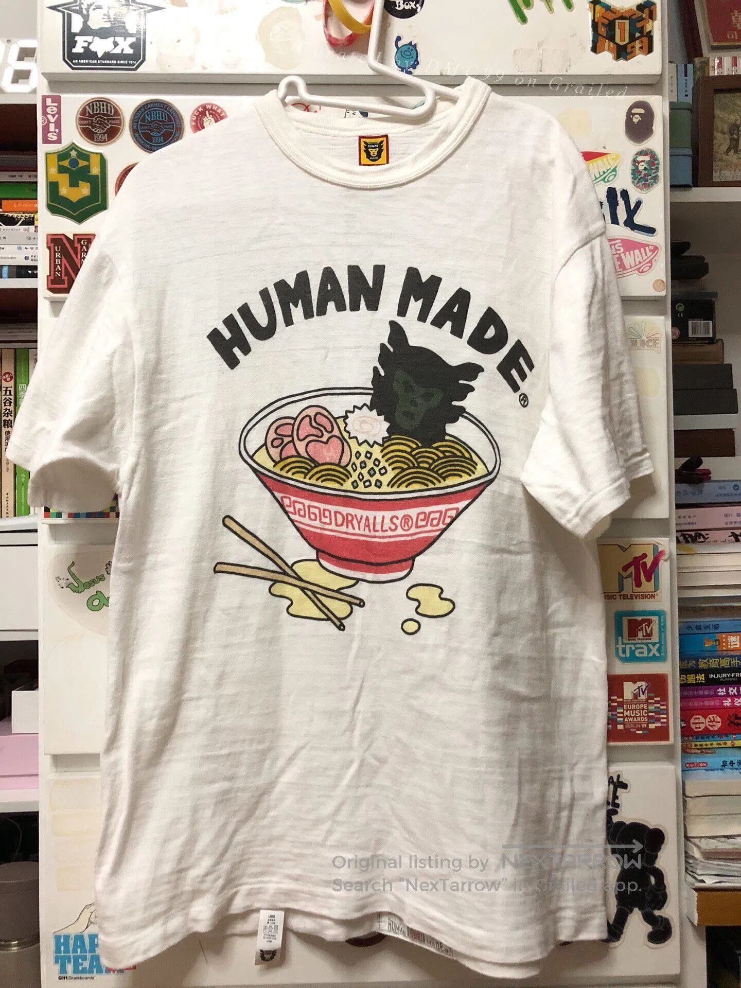 Human Made Human Made Ramen Print Short Sleeve T. Size US L / EU 52-54 / 3 - 1 Thumbnail