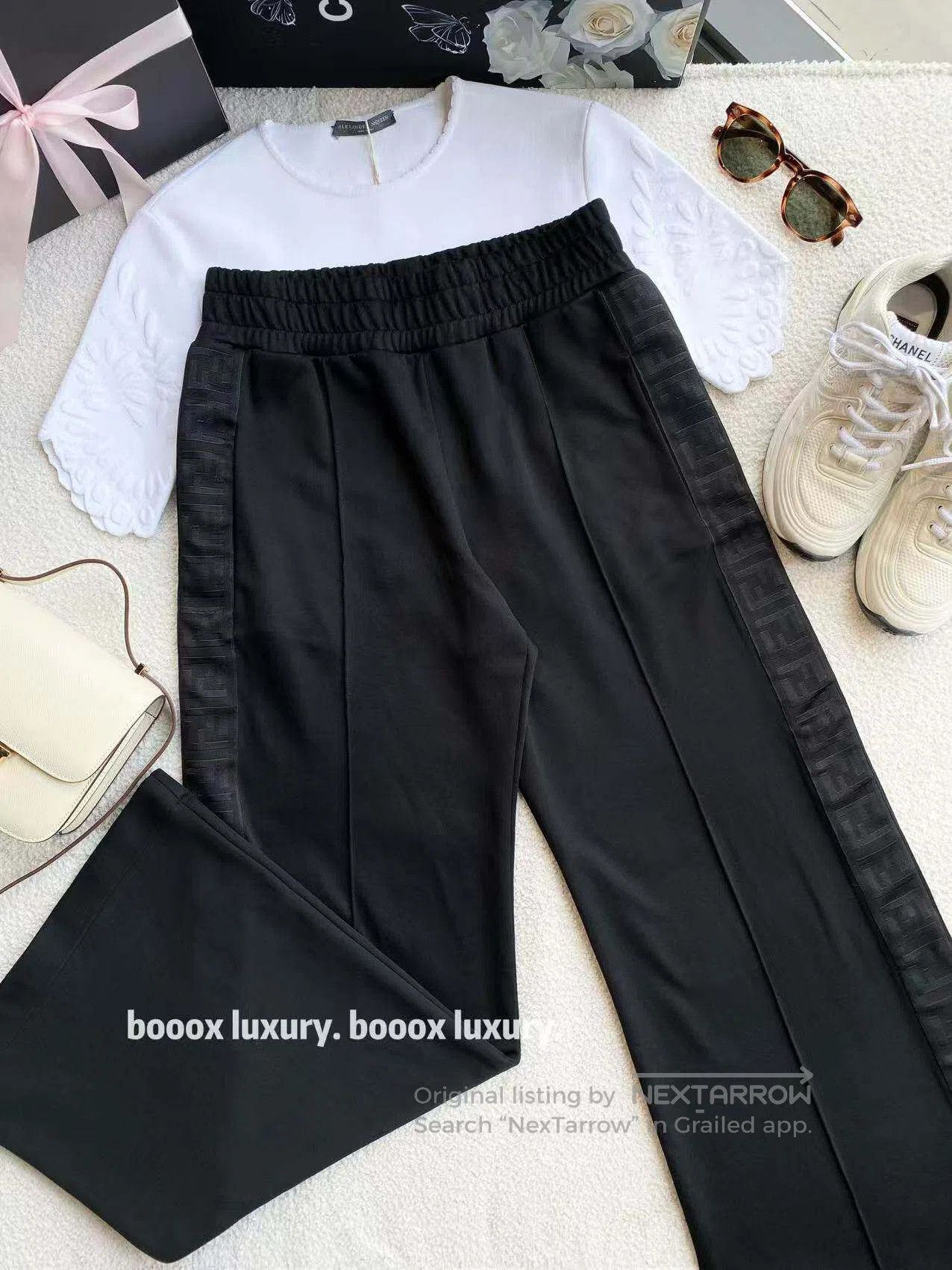 Fendi Fendi Double F string pants| Size 25" / US 0 / IT 36 - 1 Thumbnail