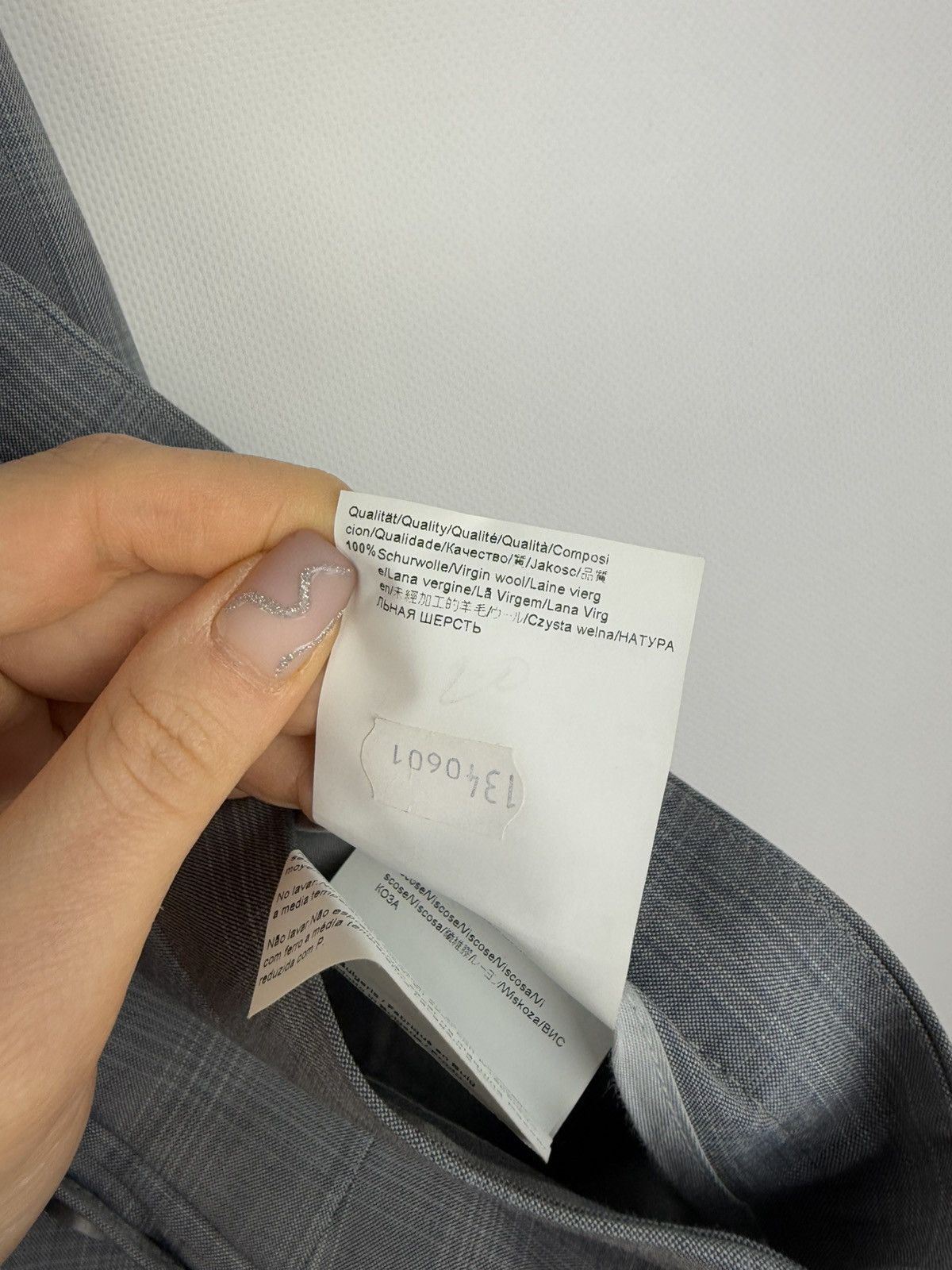 Hugo Boss Hugo Boss Amaro/Helse Wool Plaid 2 Piece Suit Blazer Pants Size 40L - 24 Thumbnail