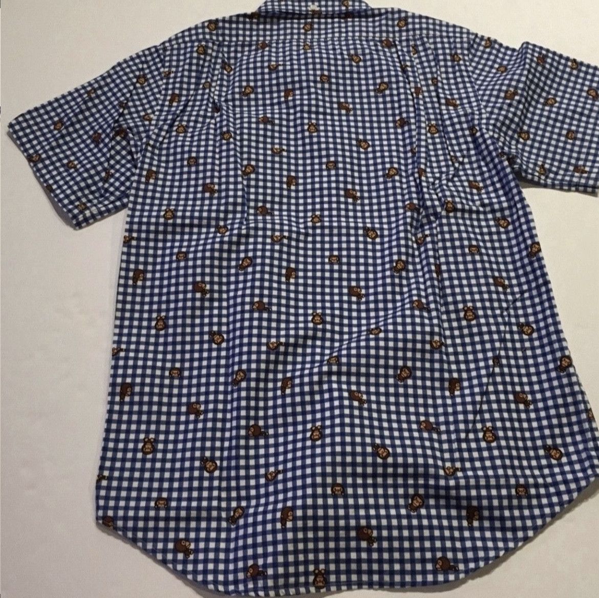 Bape Bape Baby Milo button up shirt Size US S / EU 44-46 / 1 - 2 Thumbnail