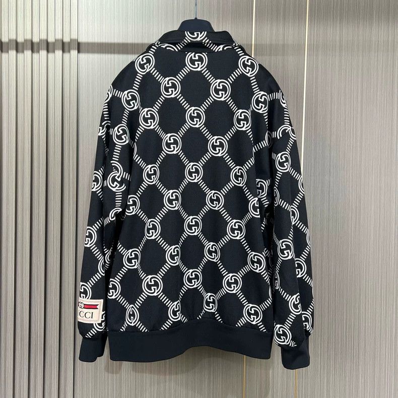 Gucci Gucci New full-print old flower zipper jacket 2504-Nextarro Size US M / EU 48-50 / 2 - 2 Thumbnail