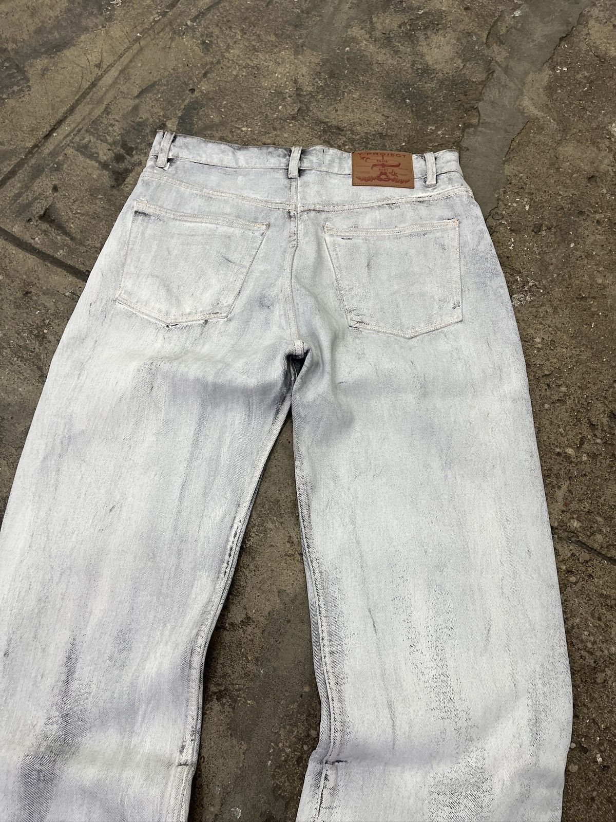 Y/Project Y/Project SS25 Painted Tudor Jeans (unisex) Size US 32 / EU 48 - 19 Thumbnail