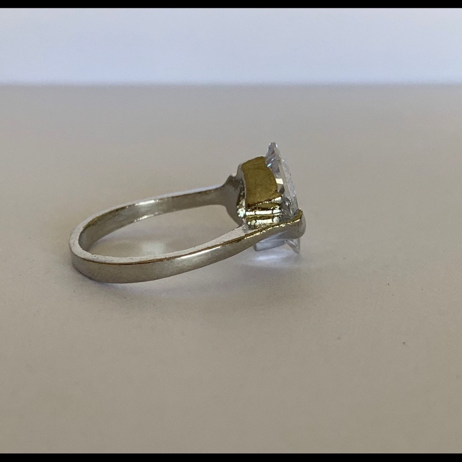 Other Contemporary Princess Diamond Ring Size 6 Size ONE SIZE - 3 Thumbnail
