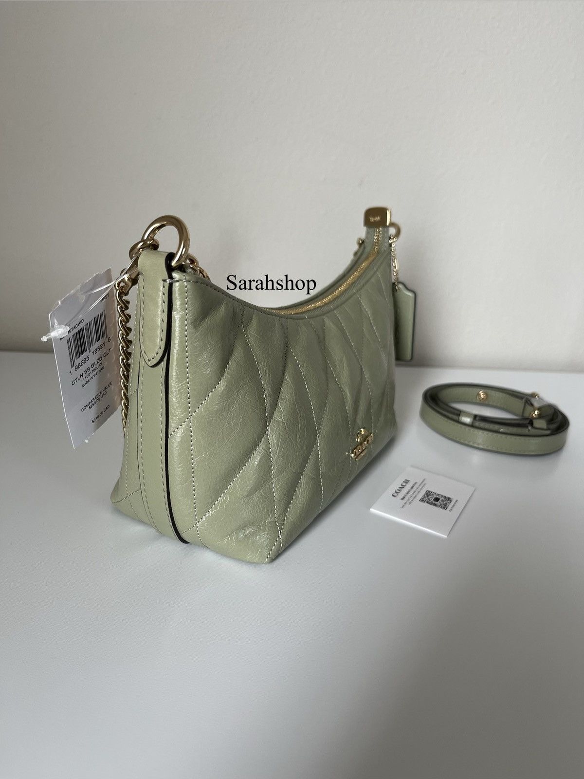 Coach Coach Caitlin Shoulder Bag With Quilting Size ONE SIZE - 16 Thumbnail