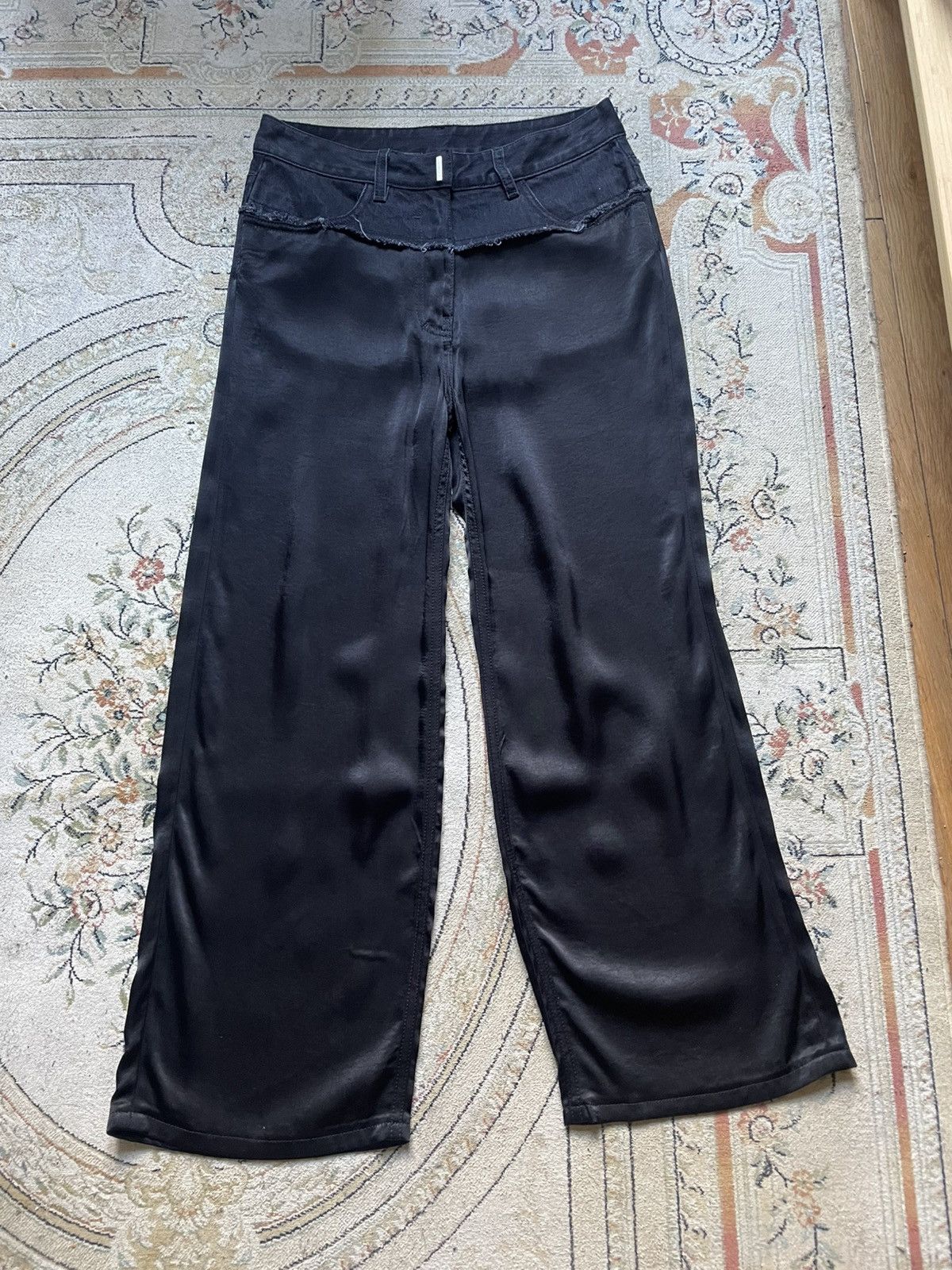 Givenchy bi-material jeans