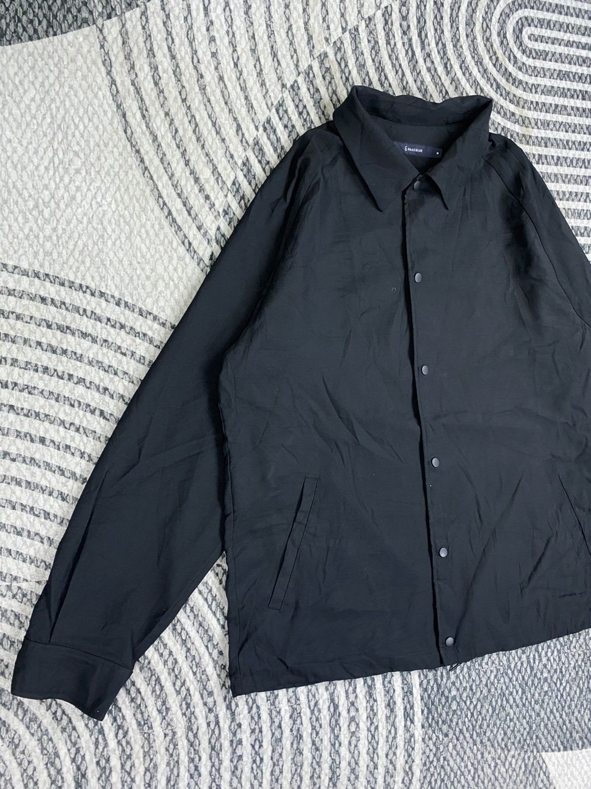 RAGEBLUE Vintage Rageblue Black Casual Button Clip Shirt Size US M / EU 48-50 / 2 - 3 Thumbnail