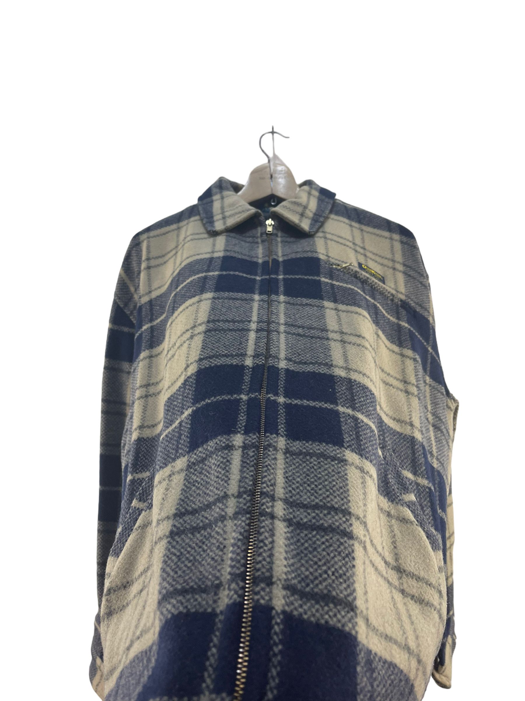 Flannel Vintage Oshkosh Flannel Wool Jacket Size US L / EU 52-54 / 3 - 8 Thumbnail