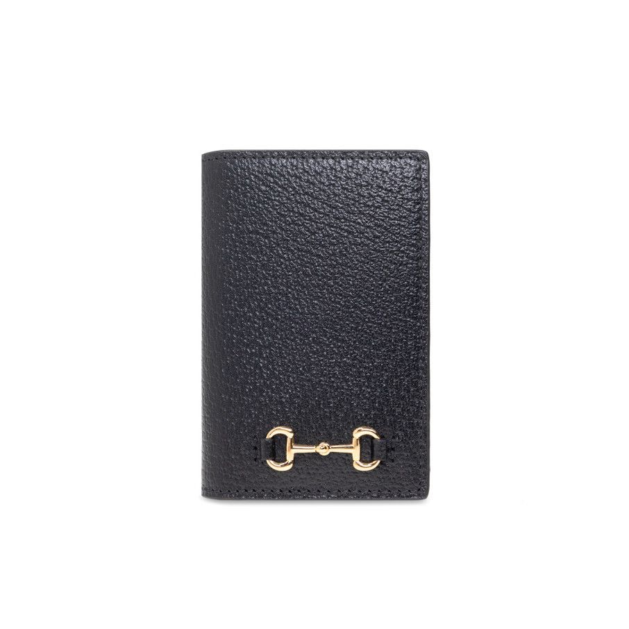 Gucci GUCCI Black Leather Card Holder New & Authentic Size ONE SIZE - 1 Thumbnail