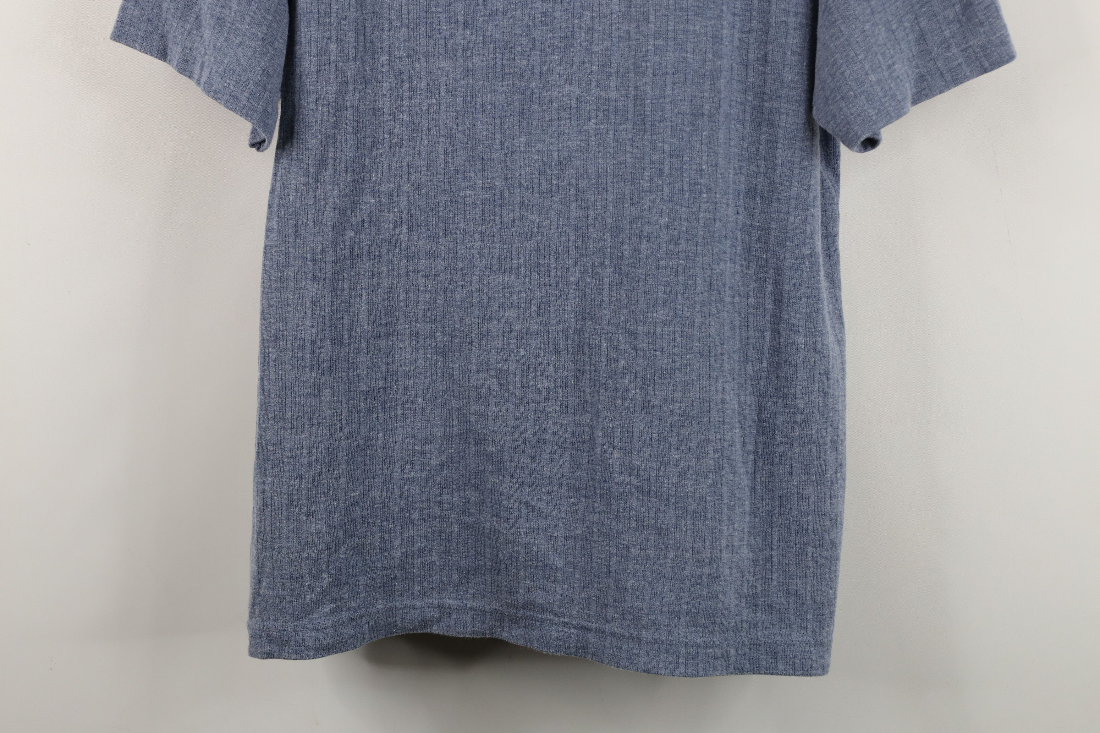 Vintage Vintage 90s Streetwear Knit Short Sleeve Henley T-Shirt Size US XL / EU 56 / 4 - 3 Thumbnail
