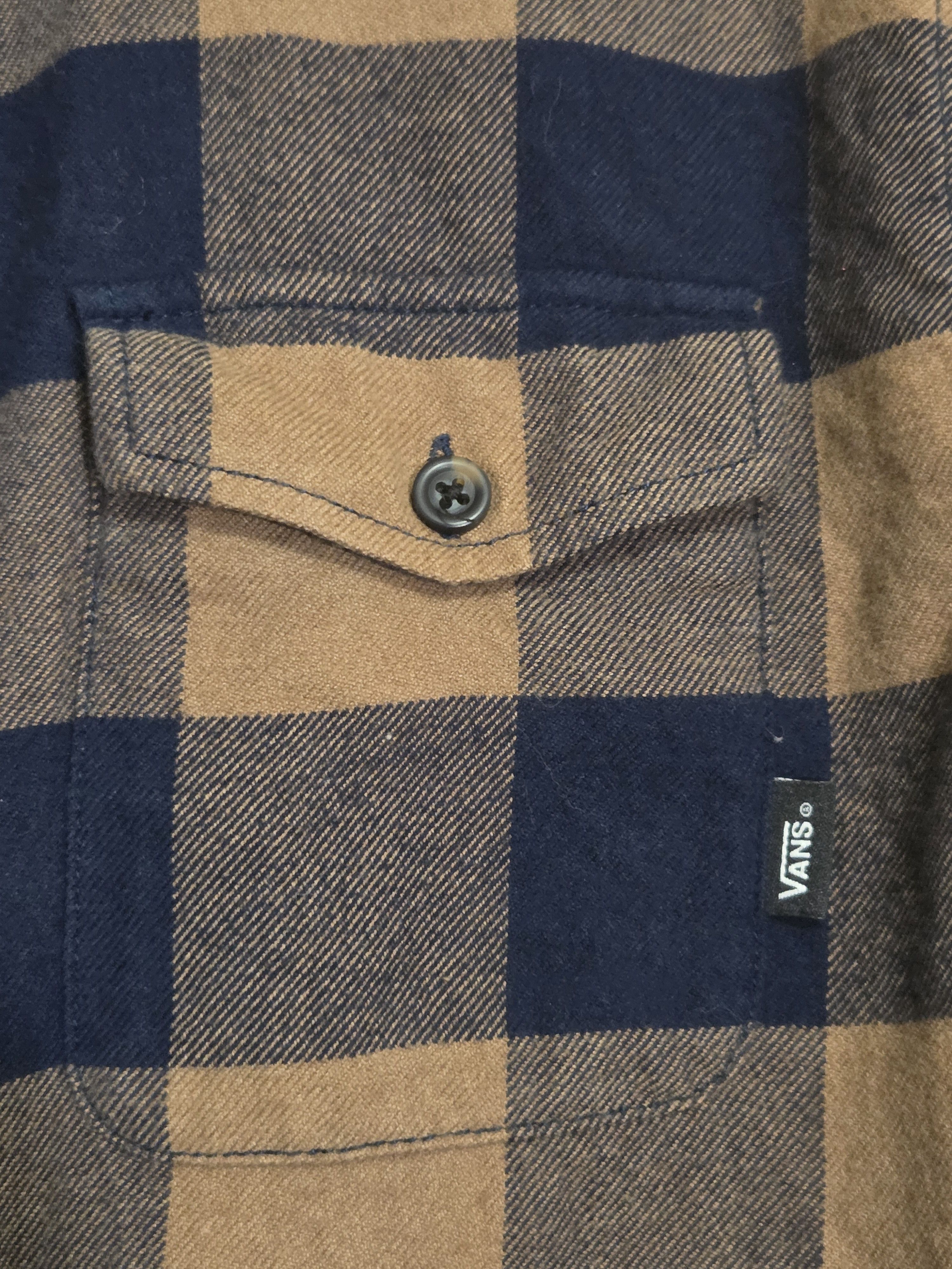 Vans Vans Flannel Blue / Brown Size US S / EU 44-46 / 1 - 2 Thumbnail