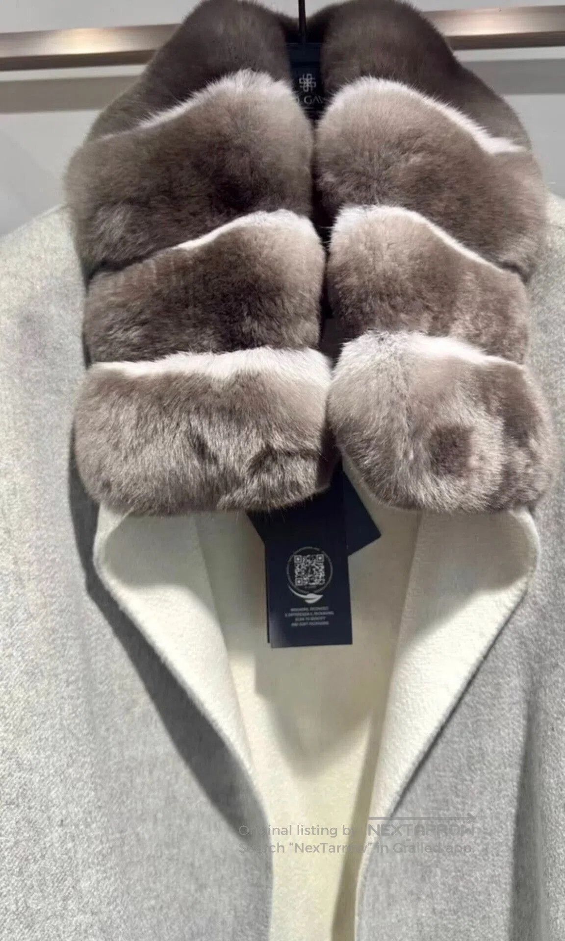 Japanese Brand Fabio Gavazzi Women's Totoro Cape Coat. Size S / US 4 / IT 40 - 4 Thumbnail
